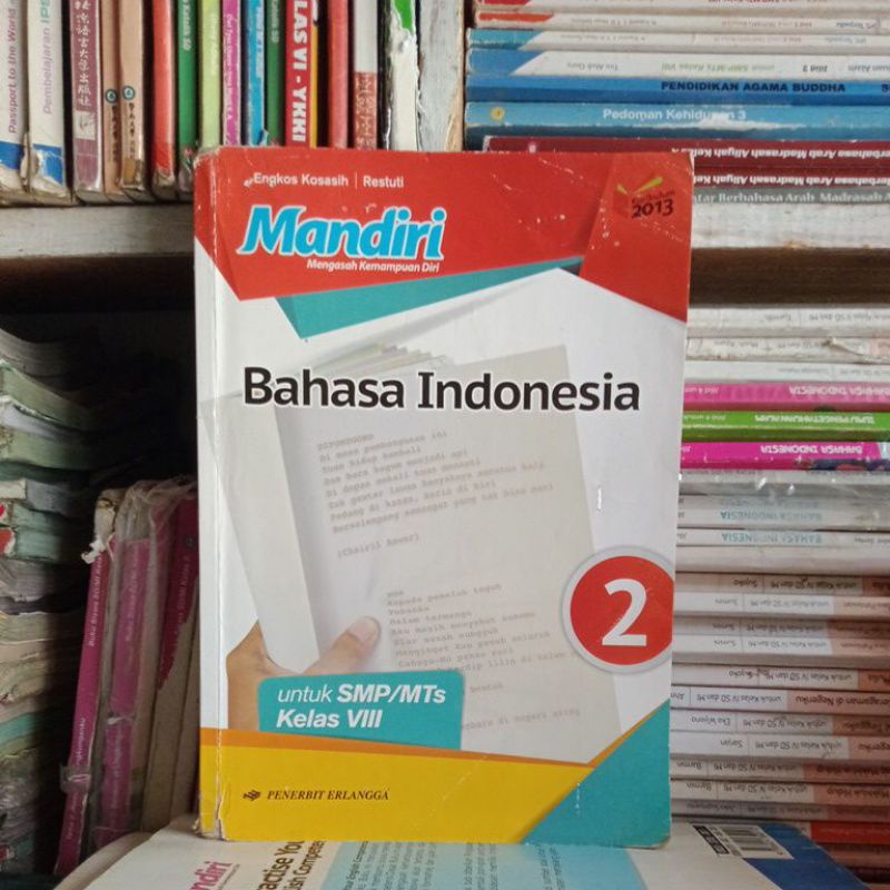 Jual MANDIRI BAHASA INDONESIA UNTUK SMP KLS VIII ORIGINAL KURIKULUM ...