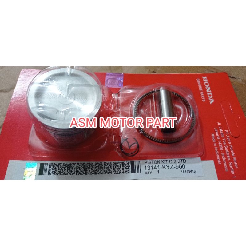 Jual PISTON KIT SUPRA X 125 HELM IN KYZ SEHER SUPRA X 125 HELM IN FI