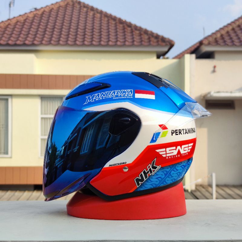 Jual Nhk R X Mandalika Limited Edition Paket Ganteng Original Helm