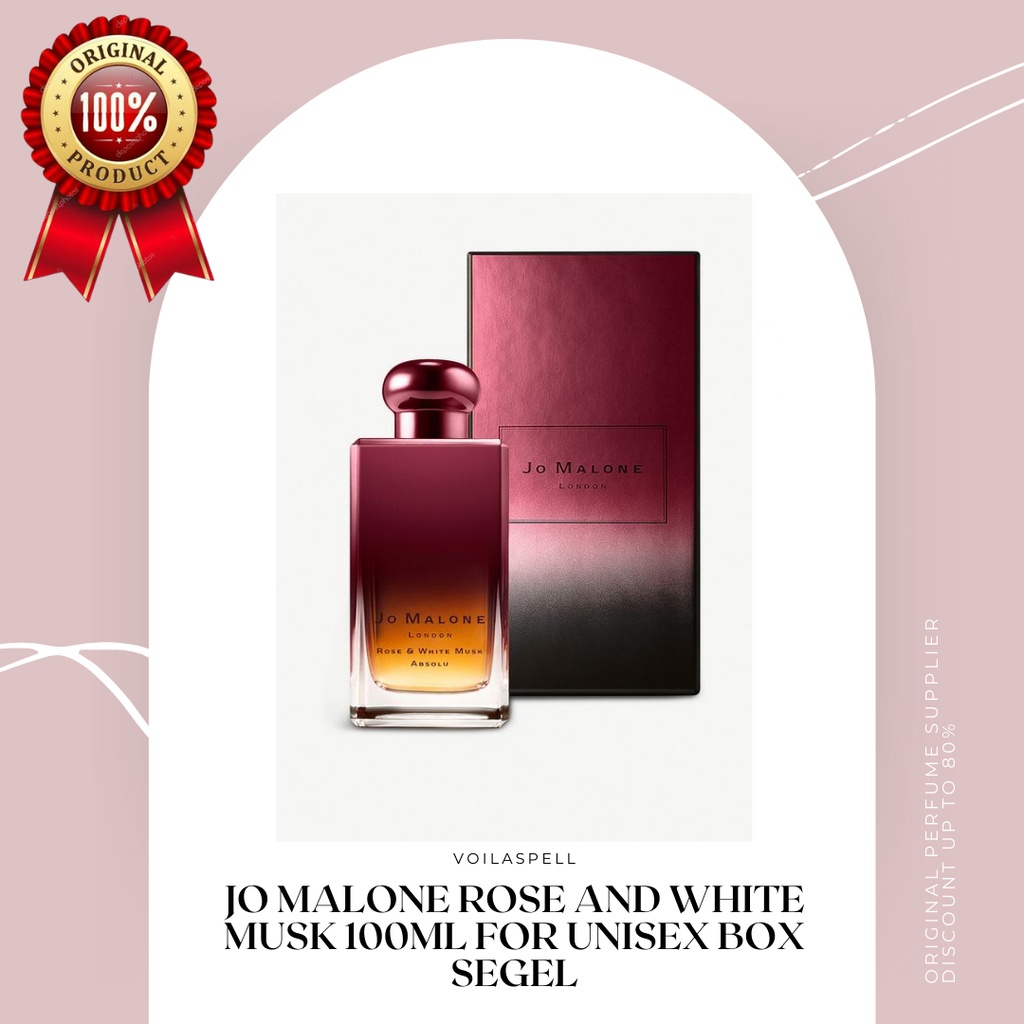 Jual JOML ROSE & WHITE MUSK ABSOLU EDC FOR UNISEX 100ML ORIGINAL BY ...