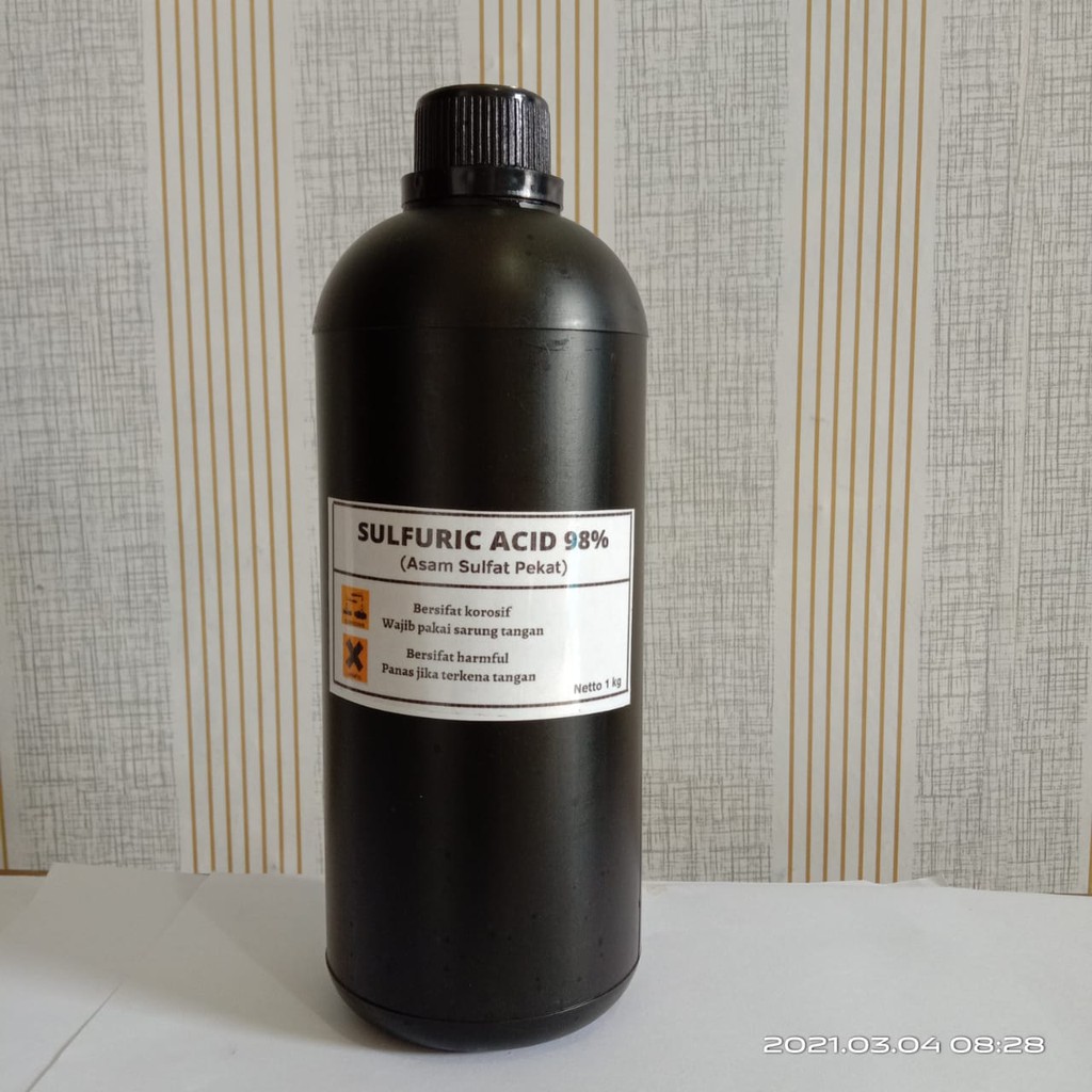 Jual bahan pupuk h2so4 sulfat pekat 1 kg | Shopee Indonesia
