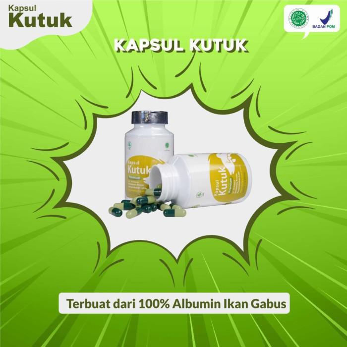 Jual KAPSUL KUTUK PREMIUM - ALBUMIN IKAN GABUS ORIGINAL | Shopee Indonesia