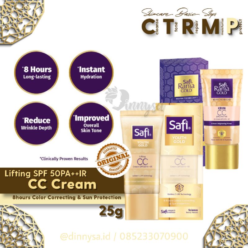 Cara Memilih dan Memanfaatkan Safi Youth Gold CC Cream Secara Efektif
