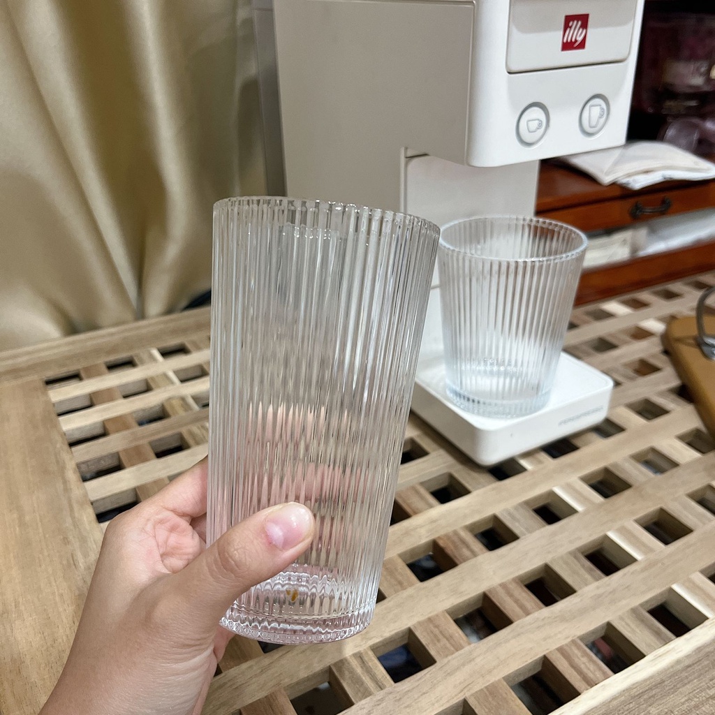 Jual Hwa Jeong Glass Classic Ripple Glass Ml Gelas Minum Estetik Shopee Indonesia