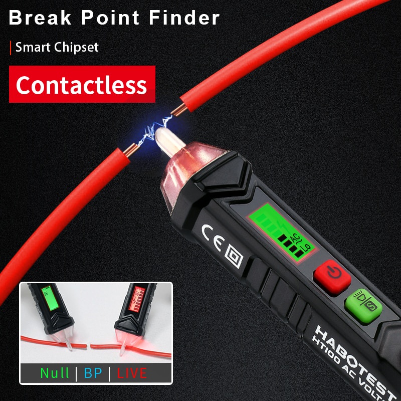 Jual Pre Order Non-Contact Voltage Detector Tester Pen Voltage ...