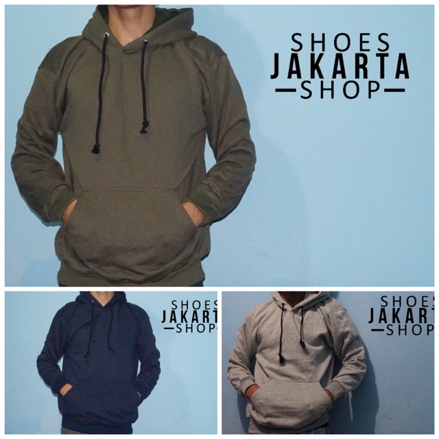 Jaket hoodie polos zipper Grosir bahan babyterry uniqlo polos pull and bear polos h m