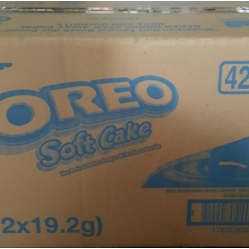 Jual Oreo soft cake oreo bolu 1 karton 12pack x 12pcs | Shopee Indonesia