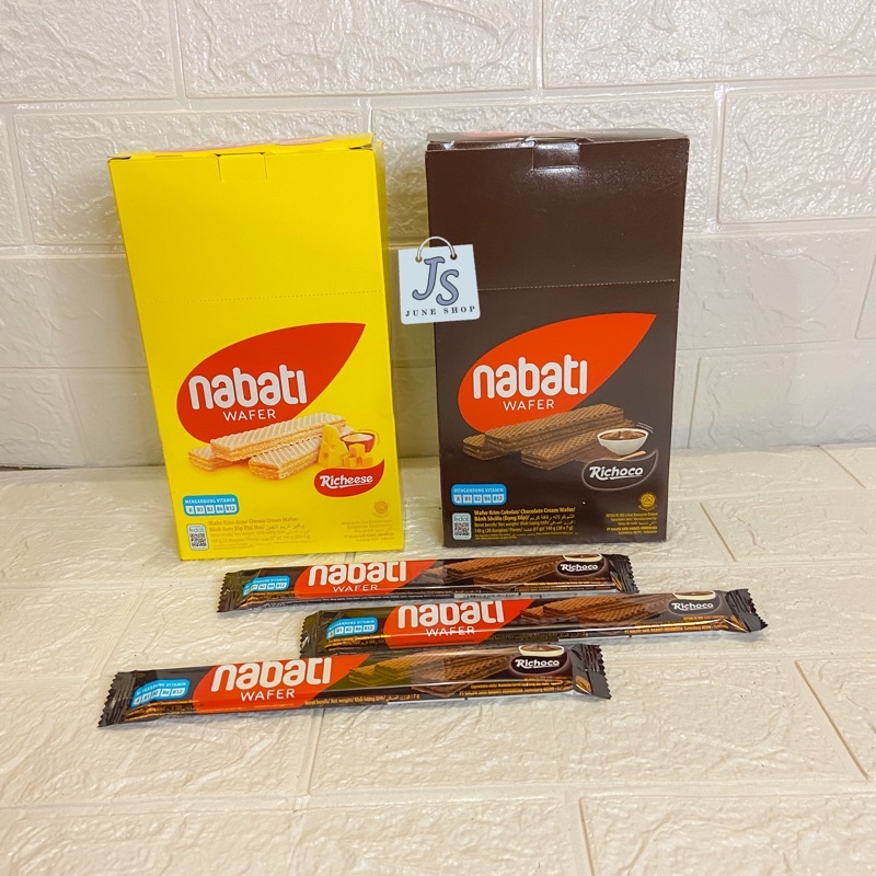Jual NABATI WAFER RICHEESE (1 Box / 20 pcs) | Shopee Indonesia