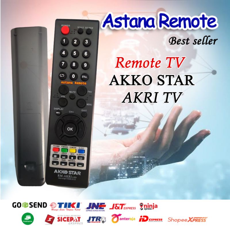 Jual Remote Tv Lcd Led Akari Akko Star Shopee Indonesia