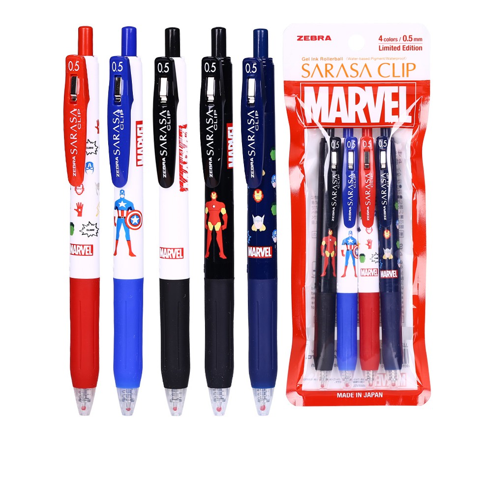 ノック式ジェルボールペンMARVEL SARASA LIMITED EDITION - 筆記具