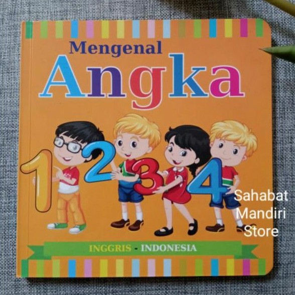 Jual Buku Boardbook Mengenal Angka | Shopee Indonesia