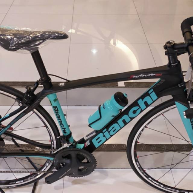 Original Bianchi Sepeda RB Infinito Ut 50 Hitam