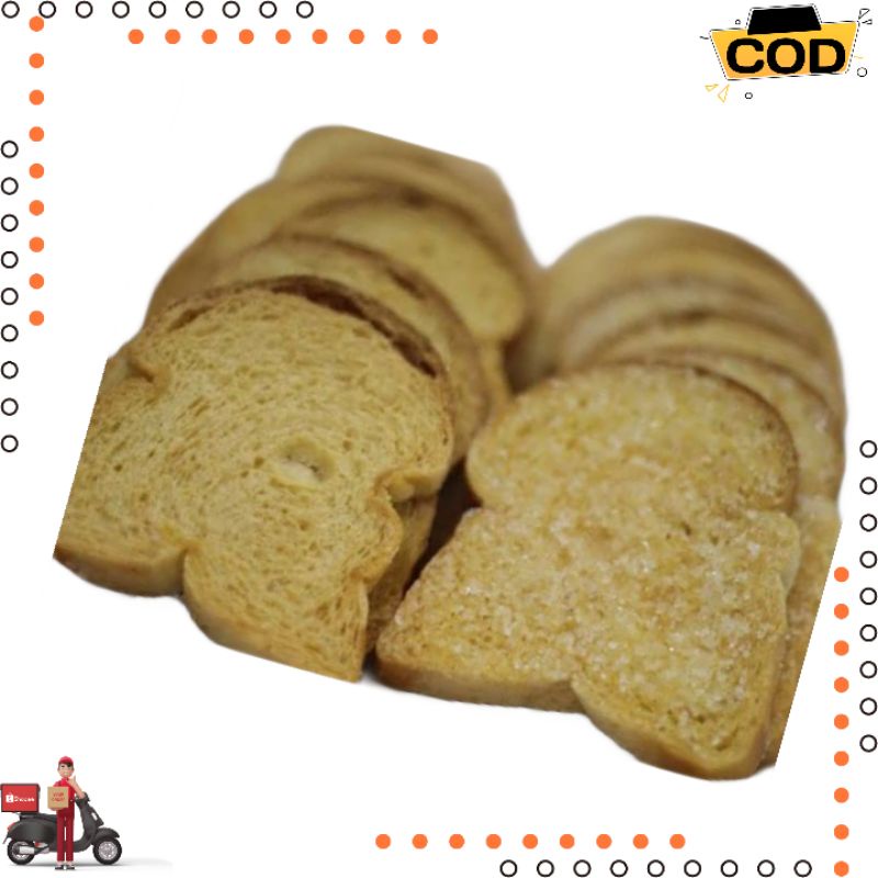 Jual Roti Kering Manis Gula Tabur 280gr Cemilan Makanan Ringan Khas ...