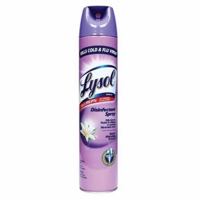 Jual Lysol Disinfectant Spray 510 Gram Ungu Melaticantikaw Shopee