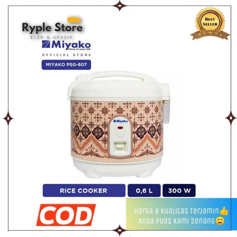 Jual Miyako rice cooker mini PSG 607 0.6 murah