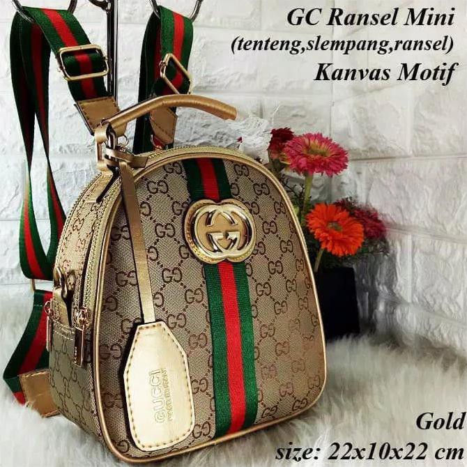 Tas 2025 gucci backpack