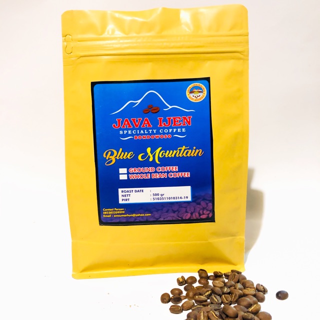 Jual Kopi java ijen-blue mountain,500gr-1kg | Shopee Indonesia