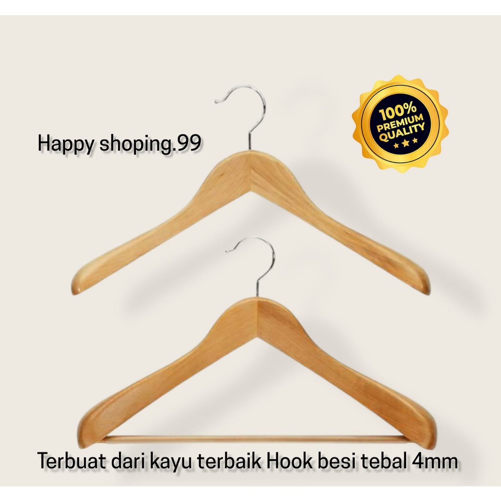 Jual Hanger Kayu Dewasa And Hanger Palang Hanger Baju Gantungan Baju