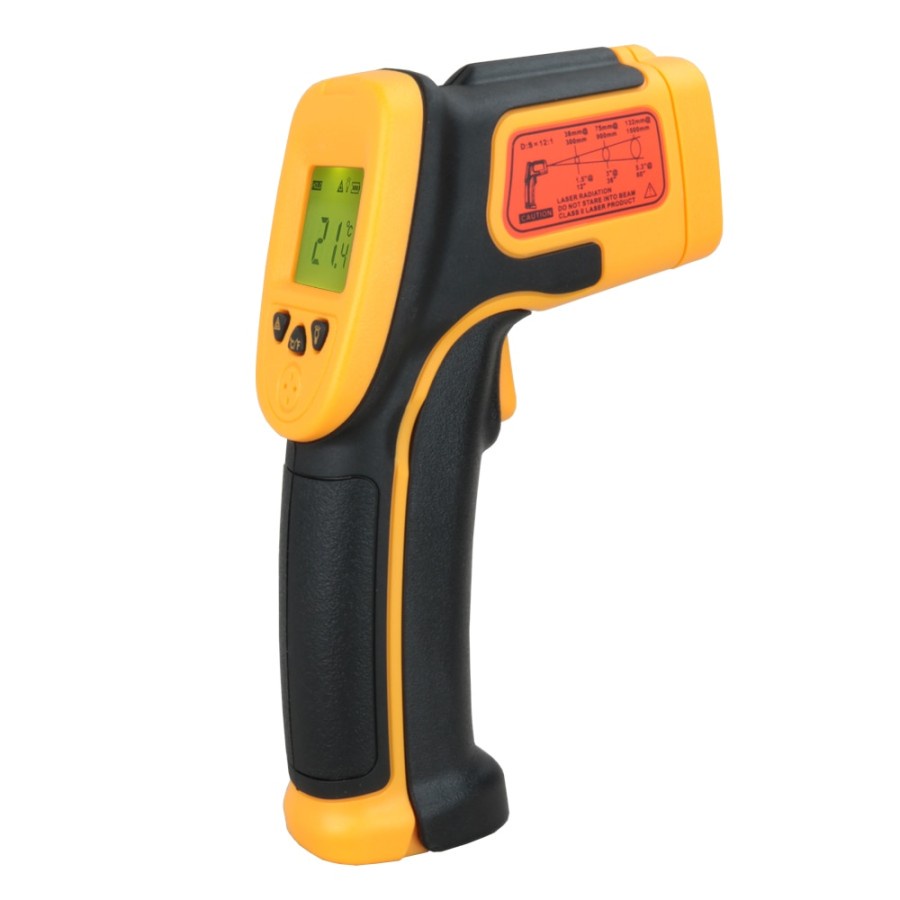 Jual Digital Infrared Thermometer Pyrometer Smart Sensor AS530 bagus ...