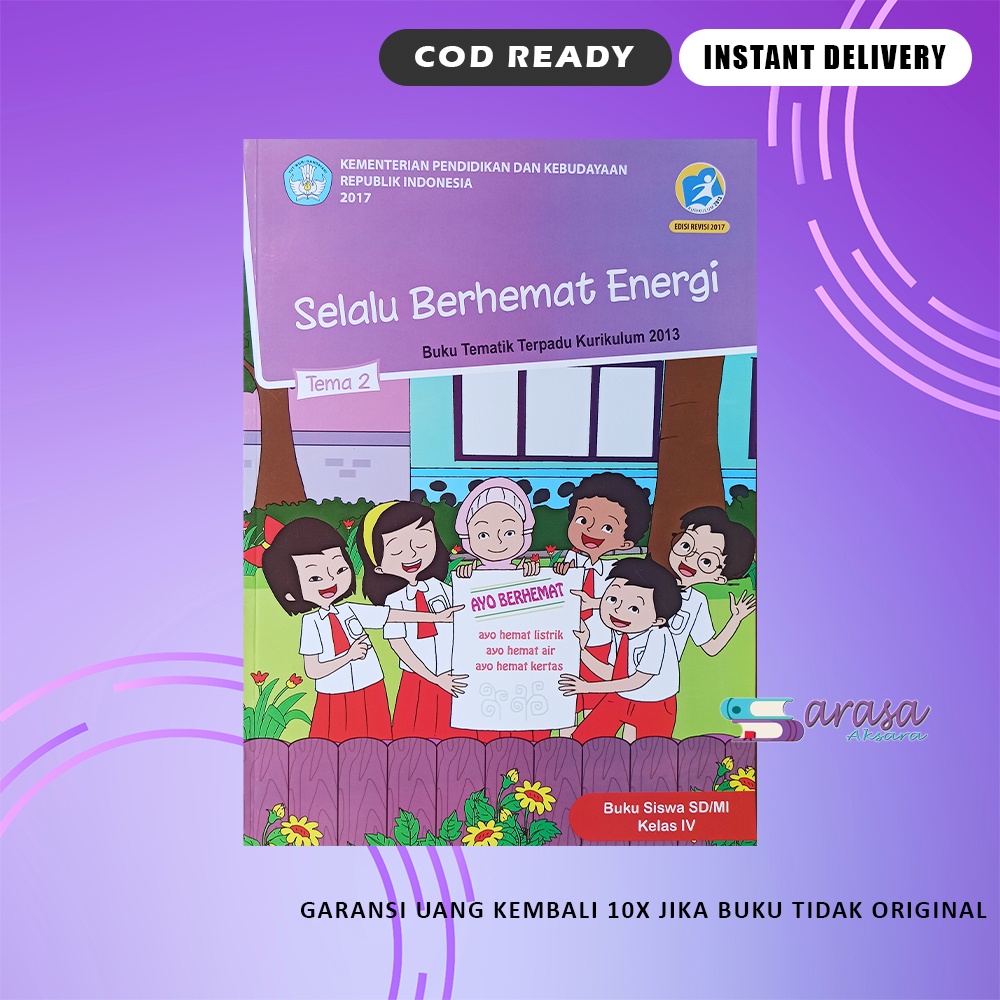 Jual Buku BSE Sd / Mi Tematik Selalu Berhemat Energi Tema 2 Kelas 4 ...