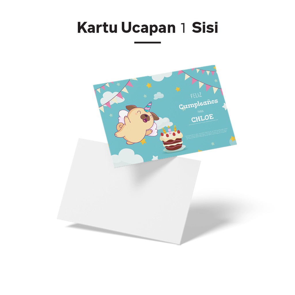 Jual Kartu Ucapan Custom A6 1 Sisi Isi 8 Pcscetak Kartu Ucapan Wisudapostcardkartu Hampers 5987