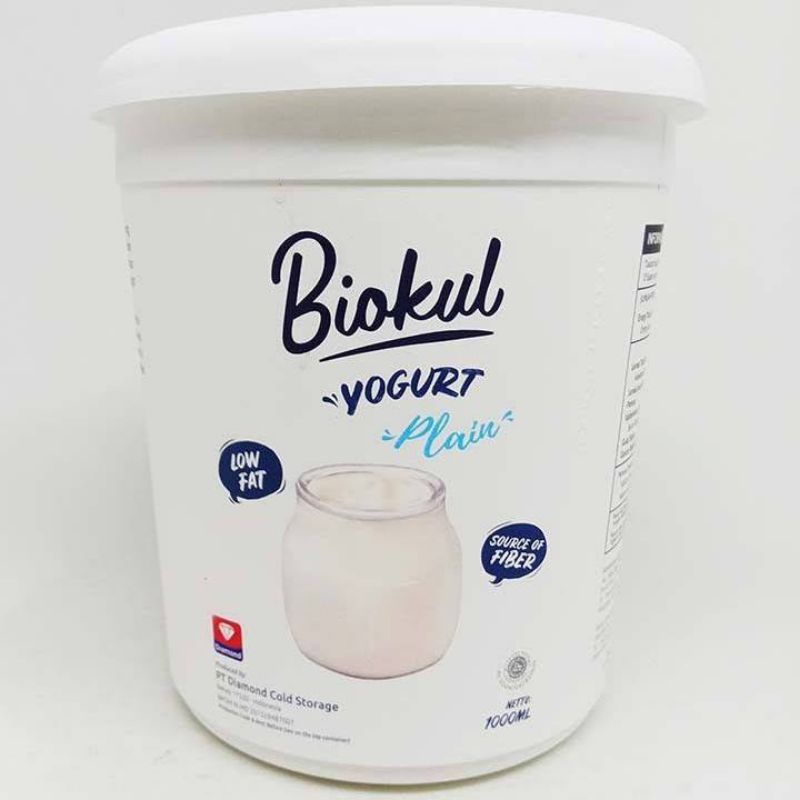 Jual BIOKUL YOGURT PLAIN 1000ML Shopee Indonesia