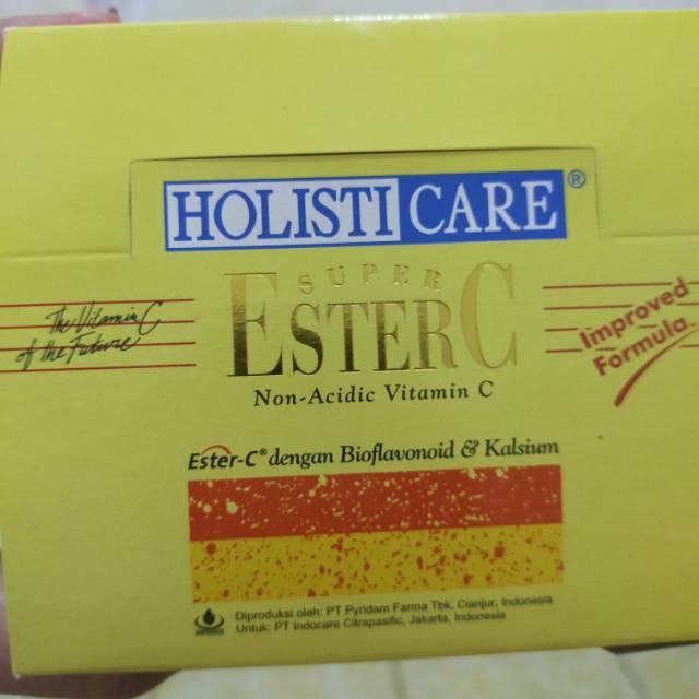 Jual Ester C strip - 1 strip isi 4 tablet | Shopee Indonesia