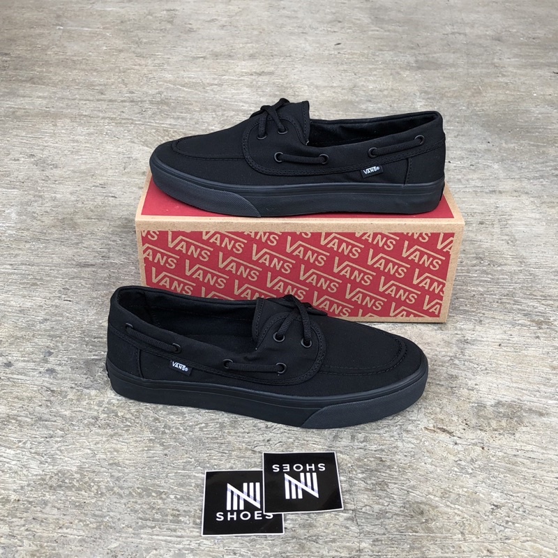 Jual Vans Zapato Full Black 100 bnib Import sepatu Pria Wanita