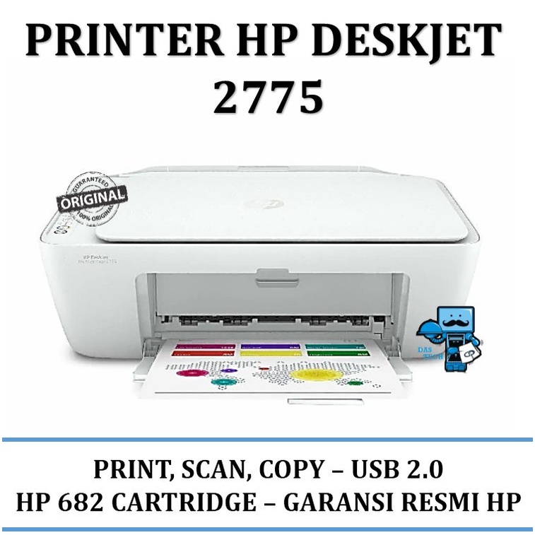Jual Printer HP Deskjet 2775 All In One Ink Advantage | Shopee Indonesia