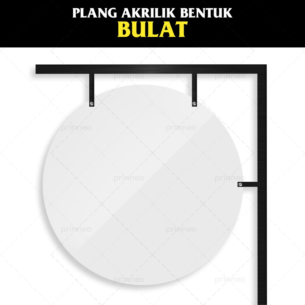 Jual Plang Toko Plang Acrylic Papan Nama Toko Plang Toko Plang