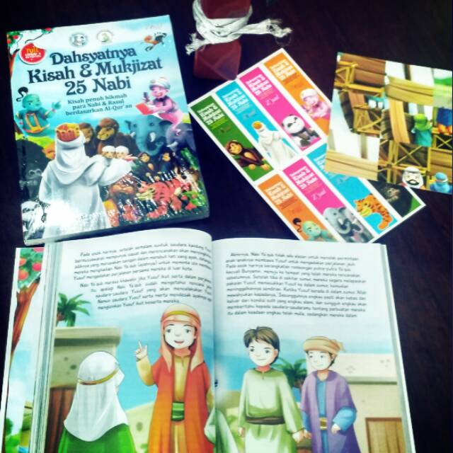 Jual Buku Kisah 25 Nabi Dan Mukjizatnya Shopee Indonesia