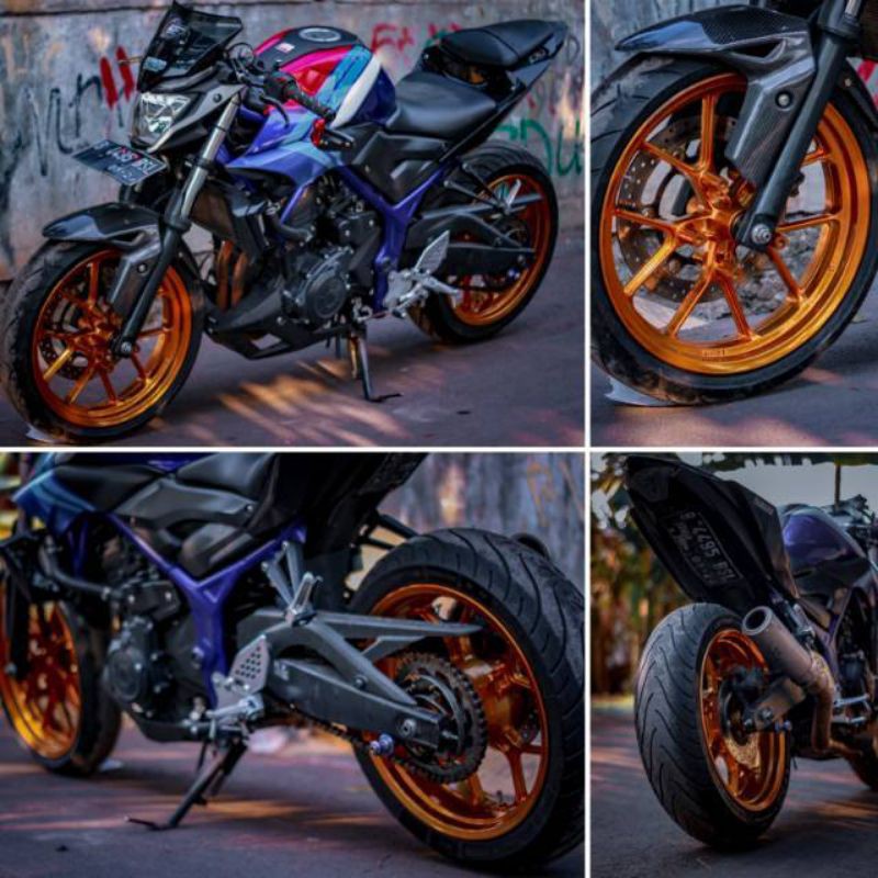 Jual VELG YAMAHA R25 MT25 VROSSI VELG DELKEVIC R25 YAMAHA MT25 AXIO
