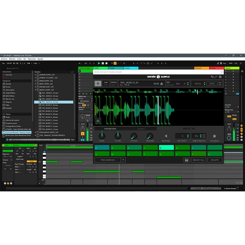 Jual Serato Sample v1 VST Plugin quickly find, chop, key shift and time ...