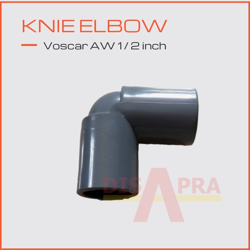 Jual Knie Voscar Inch Aw Pvc Keni Knee Elbow Siku Aw Pipa Fitting Sambungan Original