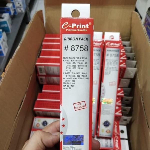 Jual Ribbon Pack REFILL EPRINT LX300/Refill Pita E Print LX310/E-print ...
