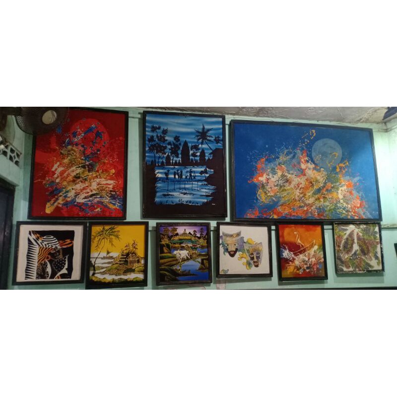 Jual Lukisan Batik Rama Shinta 70x40 | Shopee Indonesia