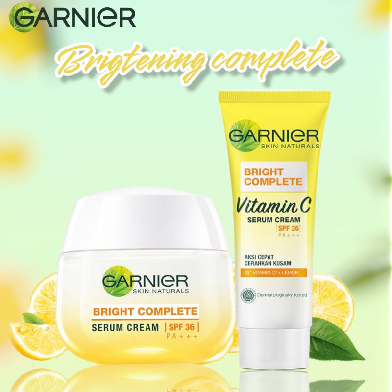 Jual Garnier Bright Complete White Speed Serum Day Cream Extra SPF 36 ...