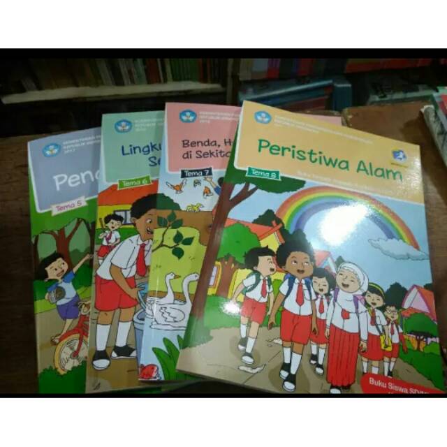 Jual BUKU TEMATIK TERPADU KURIKULUM 2013 KELAS 1 SD/MI TEMA 5 TEMA 6 ...