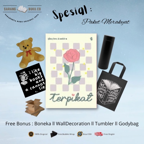 Penulis Ghefira Zakhira dalam acara peluncuran novel