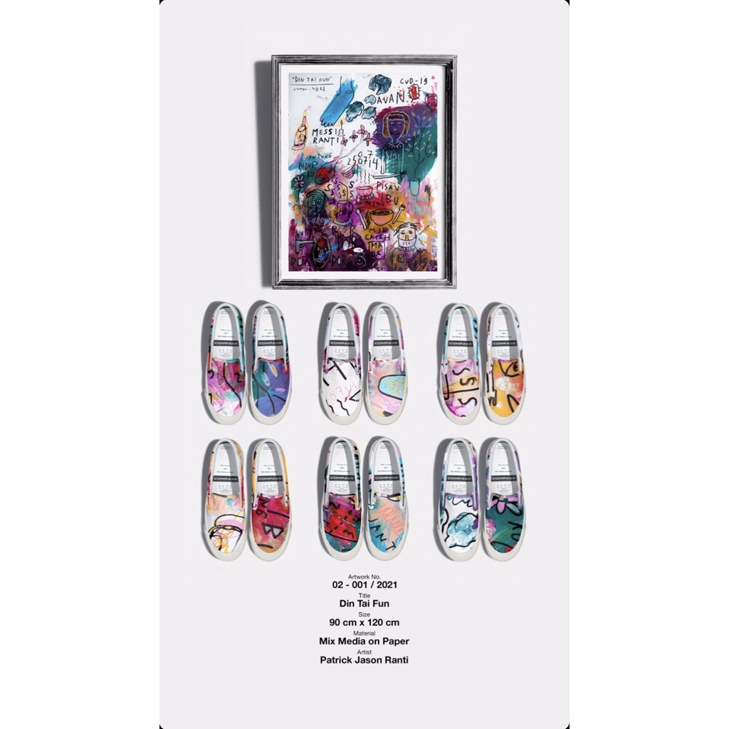 Jual [ORIGINAL] SEPATU COMPASS X JASON RANTI LIMITED EDITION | Shopee ...