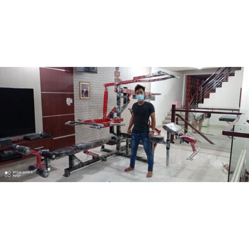 Jual Alat Fitness Home Gym Multyfungsi Dengan 19 Fungsi | Shopee Indonesia