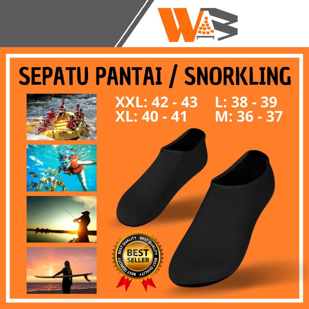 Jual Cod Sepatu Pantai Olahraga Air Sepatu Mancing Anti Slip Dan Air