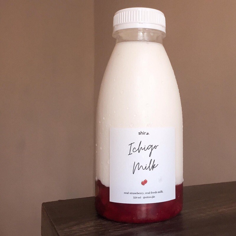 Jual ICHIGO MILK 350ML - KOREAN STRAWBERRY MILK (PO H-1) | Shopee Indonesia