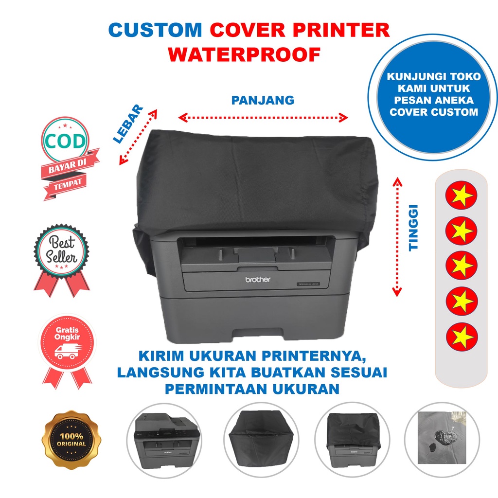 Jual Custom Cover Printer Waterproof | Shopee Indonesia