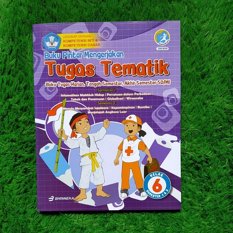 Jual Original Buku Pintar Mengerjakan Tugas Tematik Sd Kelas 1 2 3 4 5