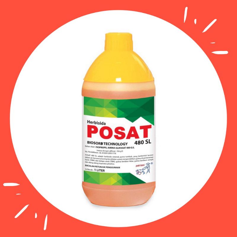 Jual Posat atau Bablas 480 SL 1 Liter | Shopee Indonesia