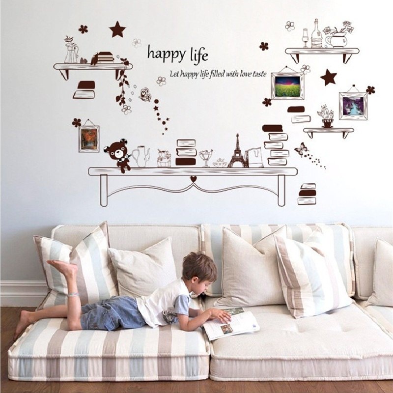 Jual Wall Sticker Tema Frame [Full] Wallsticker Dekorasi Dinding Rumah ...