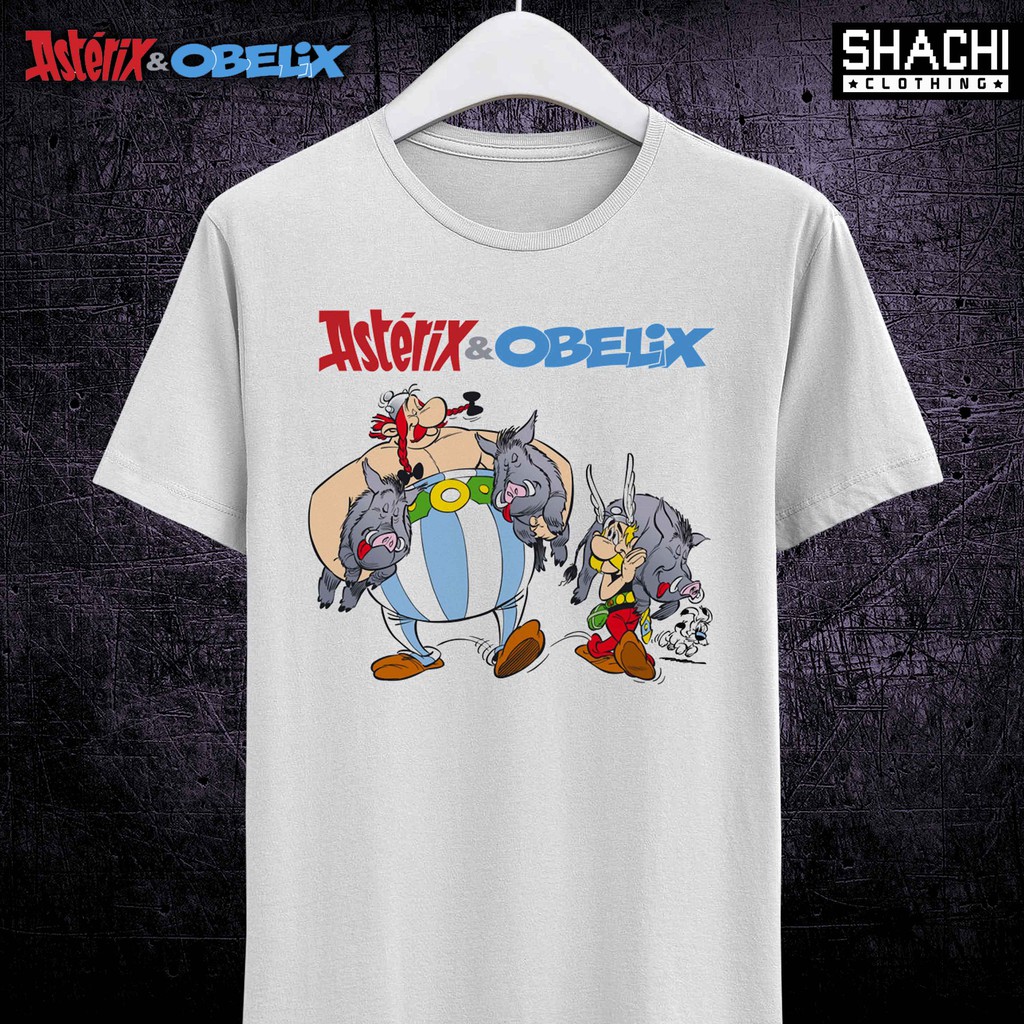 T-shirt 100% Coton Astérix "Bang ! Ouie ! Paf ! Aie !" - Noir - Taille M - Neuf Avec étiquettes