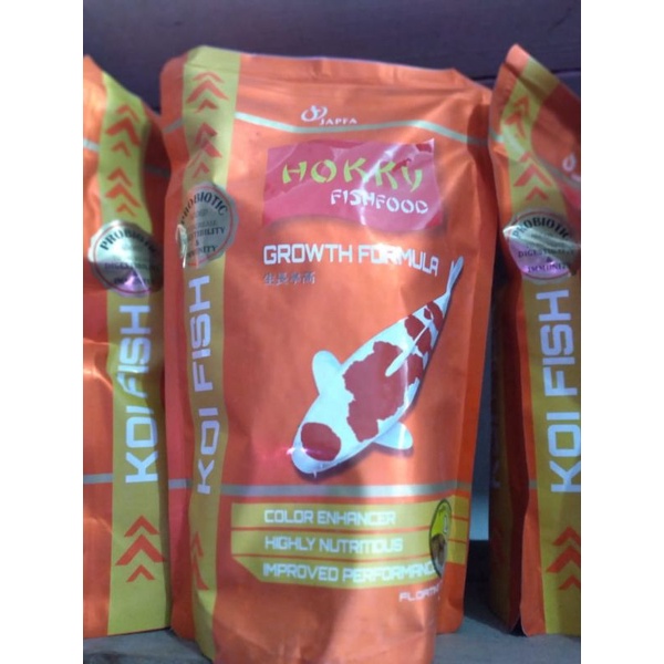 Jual Pakan Koi Hokky Growth Formula Kemasan Baru Kg Untuk Pertumbuhan Pelet Ikan Koi Shopee