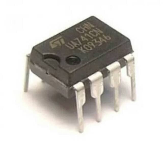 thumbnail image 2 of 3-Pack LM741 / UA741 Operational Amplifier ICs – DIP-8 Package 2 of 4